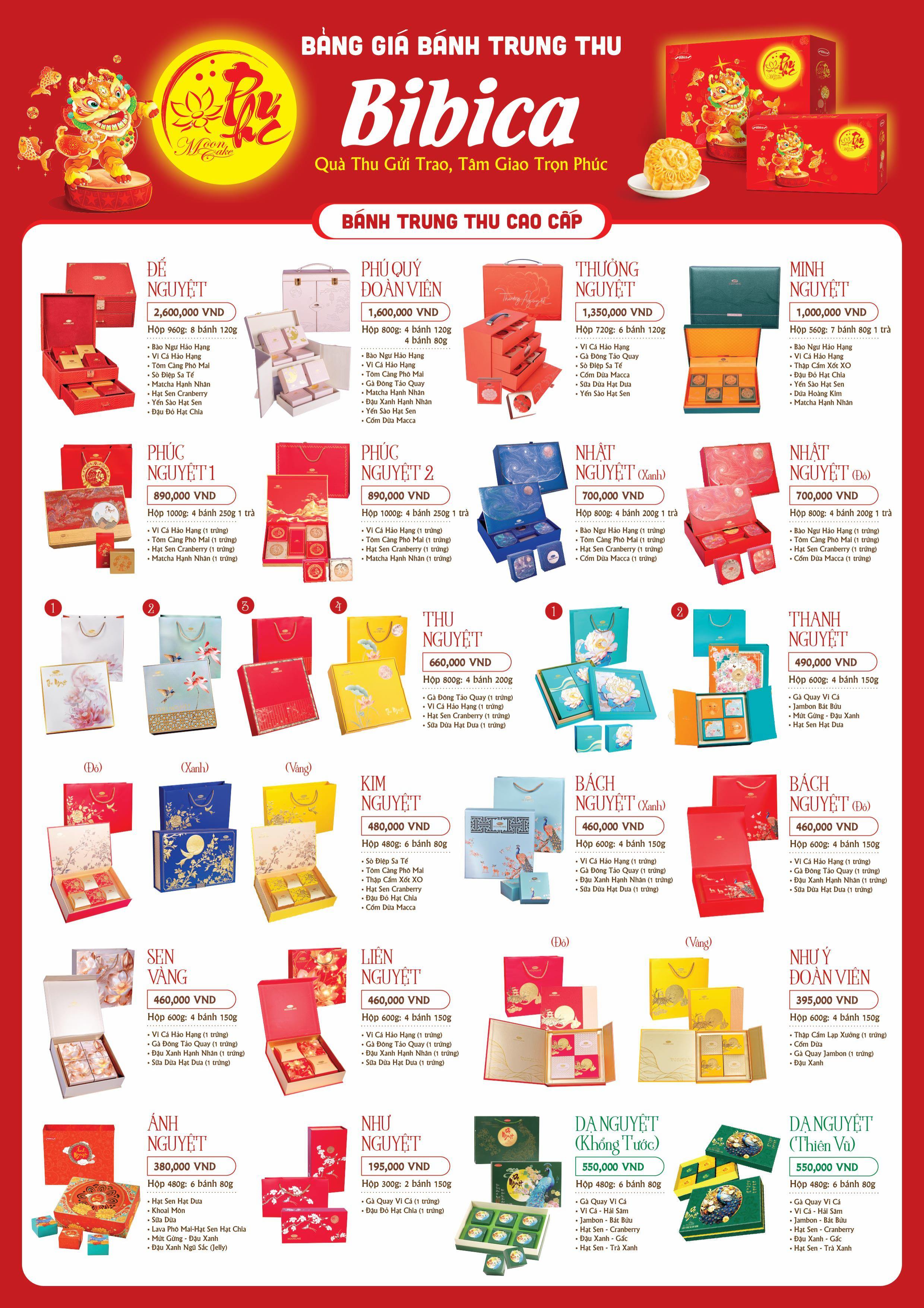 Bảng Giá Bánh Trung Thu Bibica 2026 Hương Xưa Mart (1)