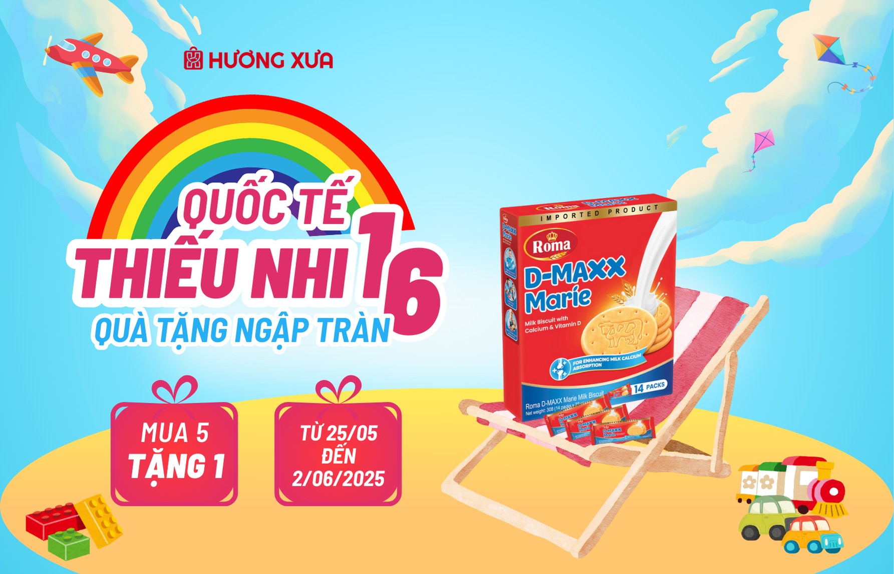 Quốc Tế Thiếu Nhi 1/6 – Ưu Đãi Ngọt Ngào Cho Bé, Tiện Lợi Cho Mẹ! 