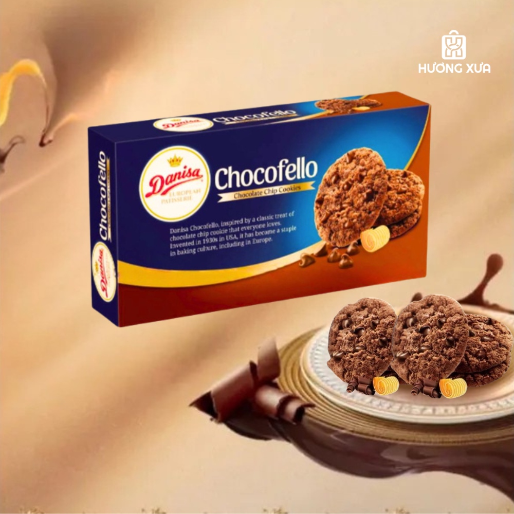 Danisa Chocofello 150g – Vị ngọt hiện đại, giòn rụm yêu thích của trẻ nhỏ