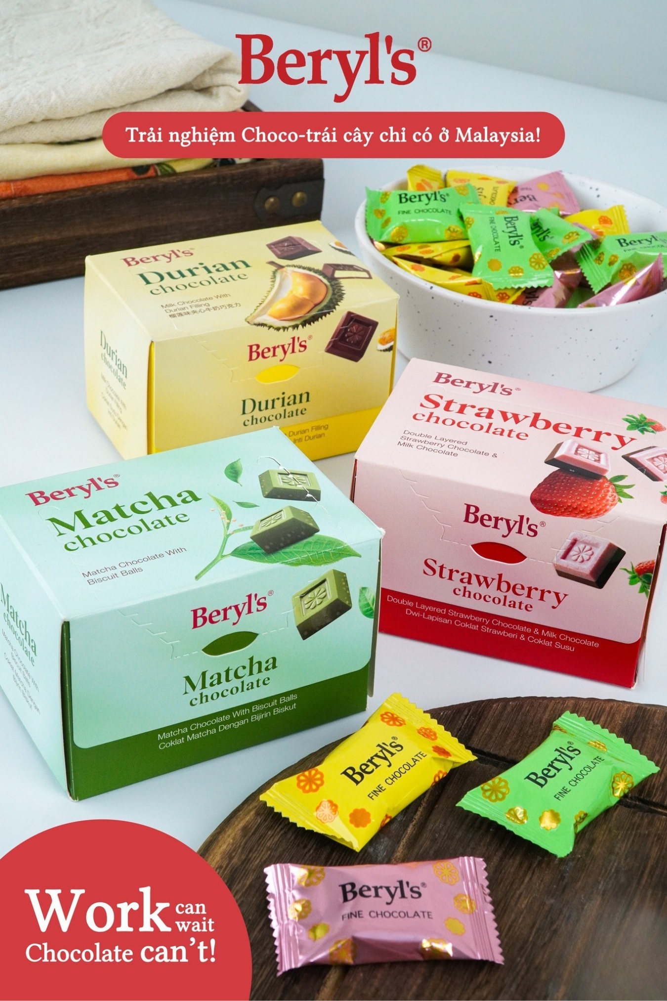 Socola  Beryl’s  Snow Flower – Không chỉ là socola, mà là một lời thì thầm ngọt ngào