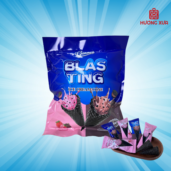 Bánh Ốc Quế Ginnie gói 300g 