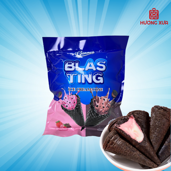 Bánh Ốc Quế Ginnie gói 300g 