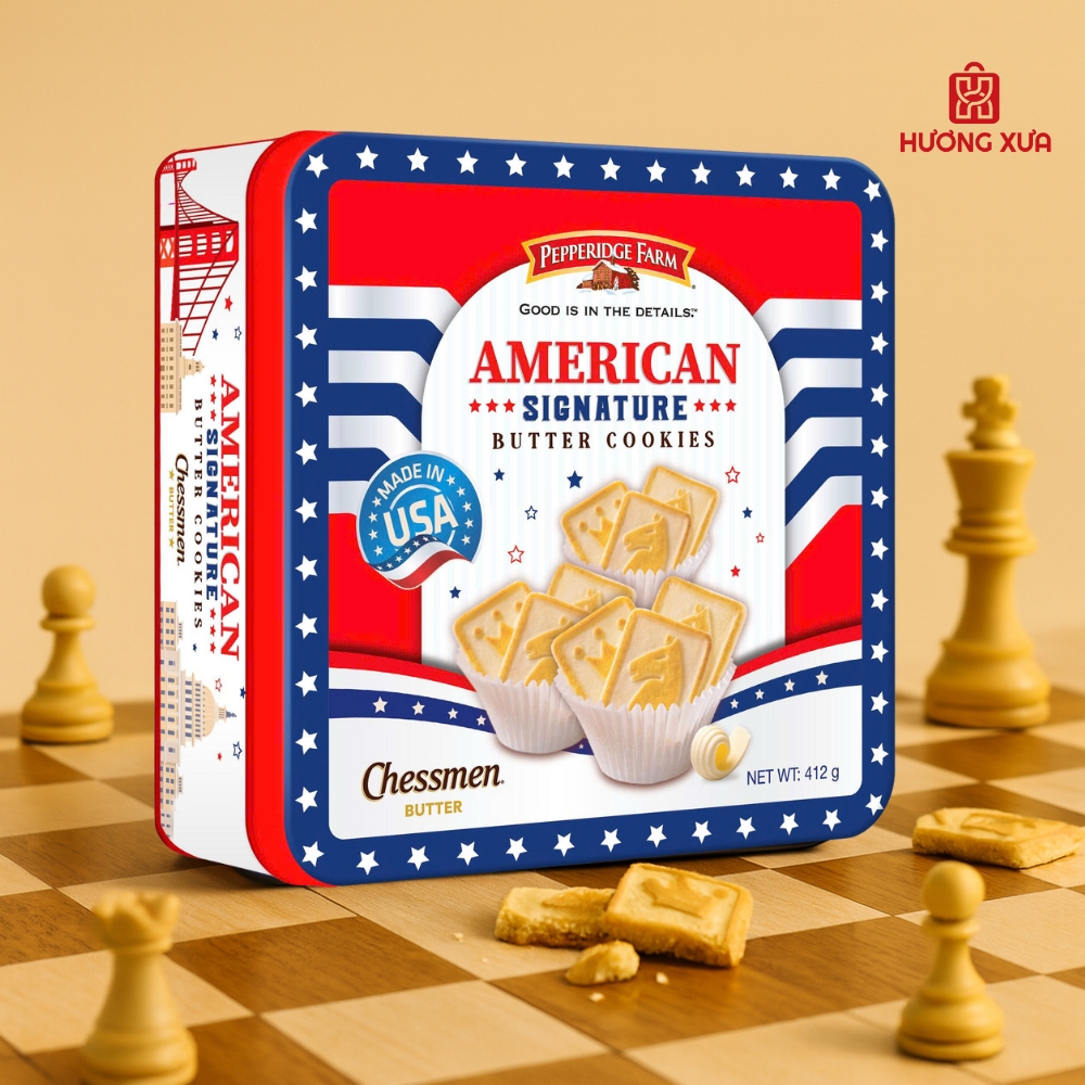 Pepperidge Farm American Signature 412g – Tinh túy vị bơ Mỹ