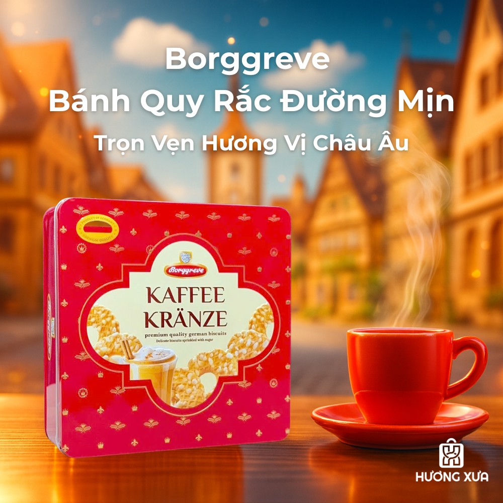 Hương vị châu Âu trong từng chiếc bánh quy Borggreve