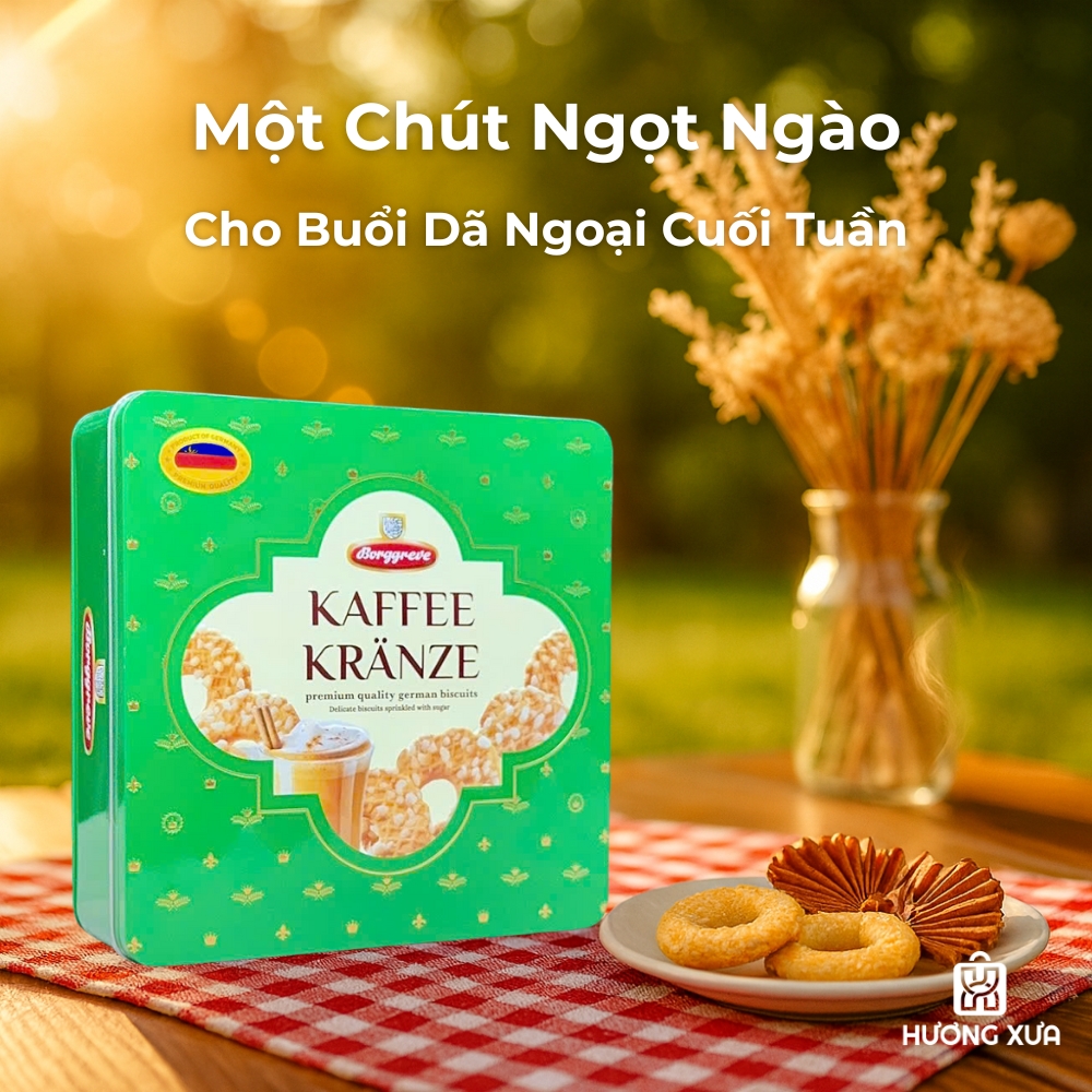 Borggreve Kaffee-Kranze còn là lựa chọn lý tưởng cho buổi picnic, dã ngoại.