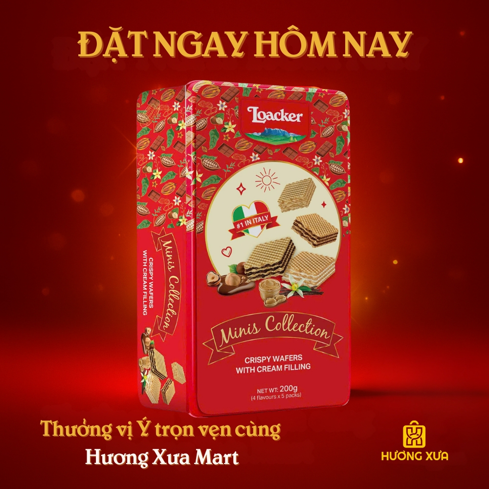 Loacker Minis Collection 200g – Bộ Sưu Tập Mini Tinh Tế