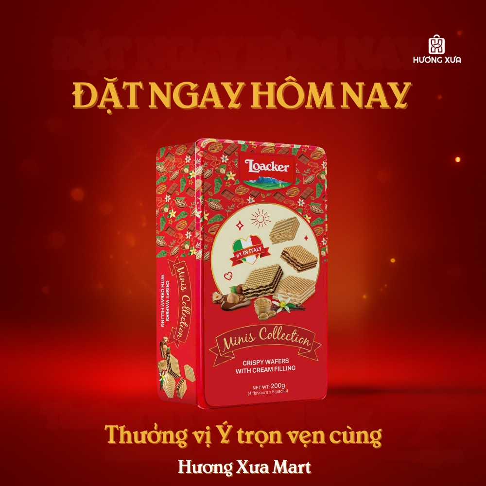 Loacker Minis Collection 200g – Bộ Sưu Tập Mini Tinh Tế