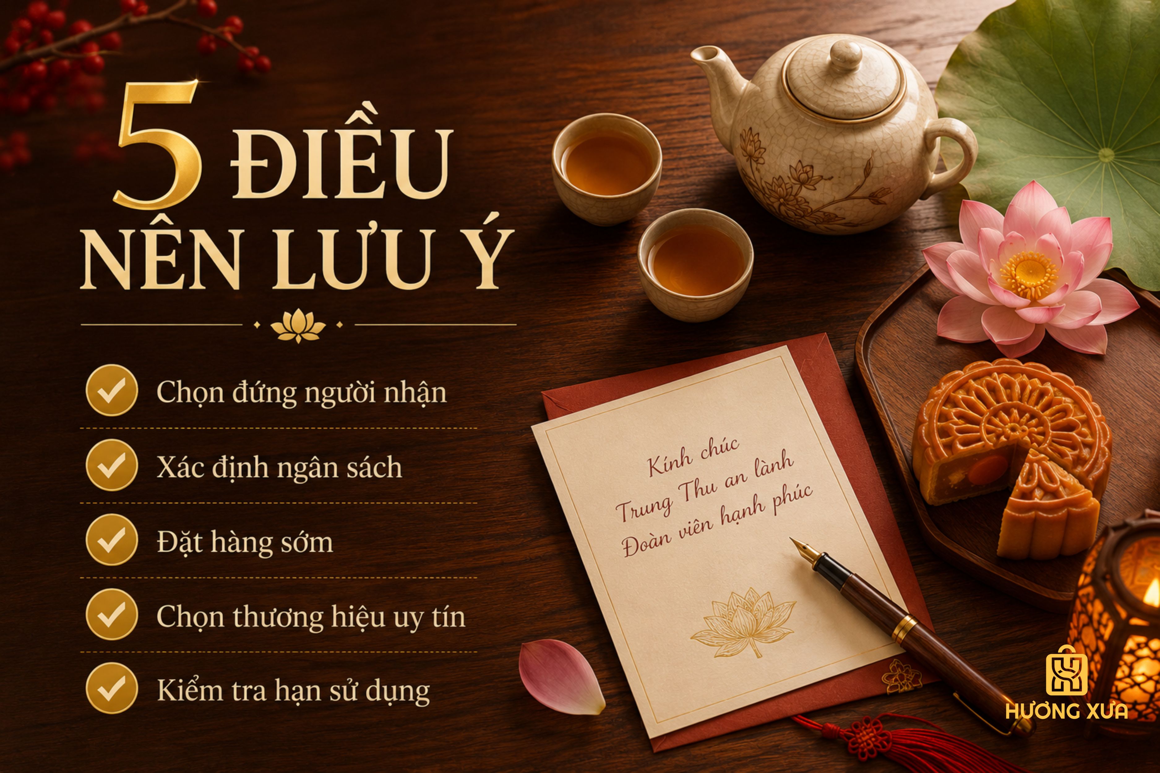 5 điều cần lưu ý khi chọn và đặt quà Trung Thu 2026