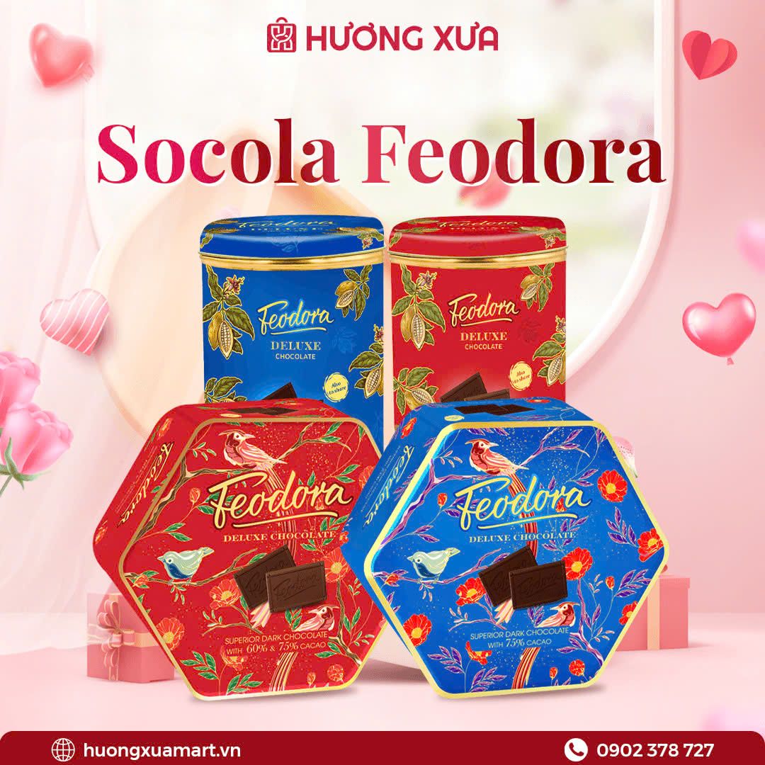 ✨ Feodora (Ba Lan) – Socola 75% Cacao, Dành Cho Những Tâm Hồn Sâu Sắc!