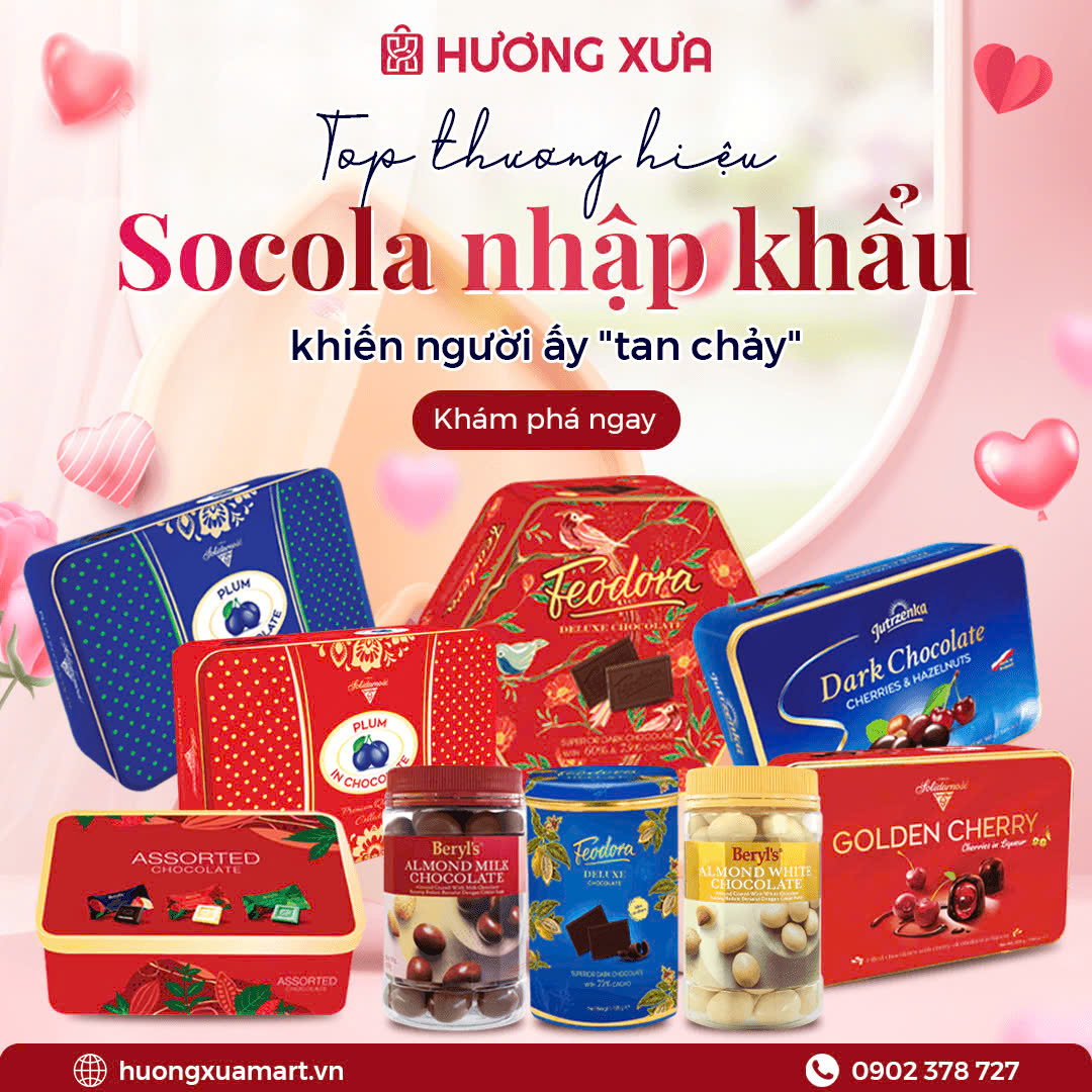 Top 5 Thương Hiệu Socola Nhập Khẩu Khiến Người Ấy "Tan Chảy" Ngay Từ Ánh Nhìn Đầu Tiên! 