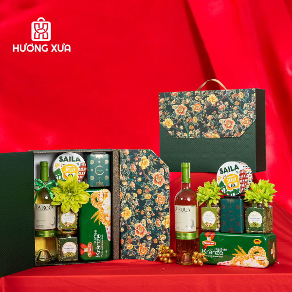 Hương Xưa Mart cung cấp dịch vụ thiết kế quà Tết chuyên nghiệp theo yêu cầu