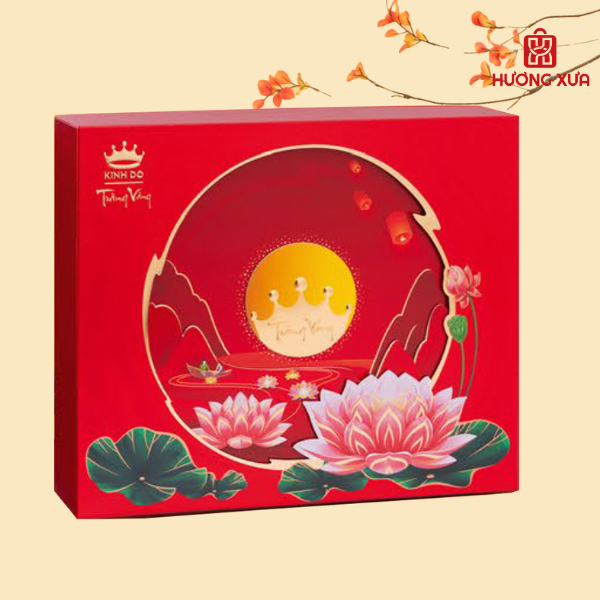 Bánh trung thu Kinh Đô Trăng Vàng Hồng Ngọc An Thịnh 