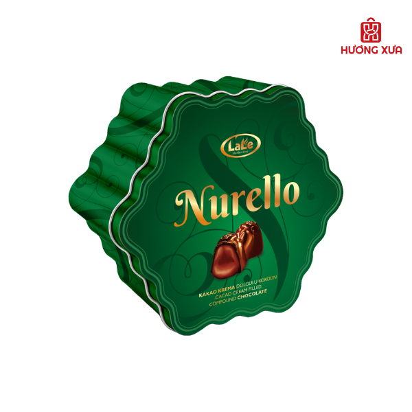 Socola Hỗn Hợp Nurello Lale Hộp Sắt Hoa 200g