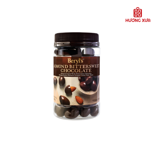 Socola hạnh nhân Beryl's hủ 410g