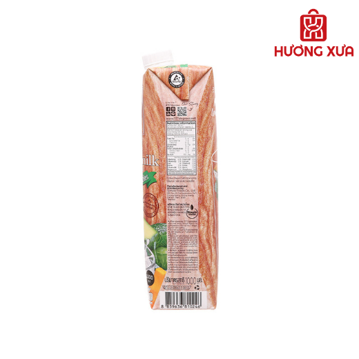 Sữa hạt hạnh nhân bơ và rau củ 137 Degrees hộp 1 lít
