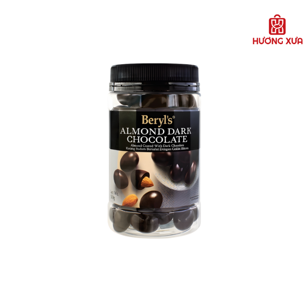 Socola hạnh nhân Beryl's hủ 410g