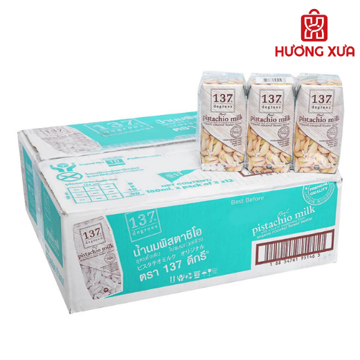 Thùng 36 hộp sữa hạt dẻ cười  137 Degrees 180ml