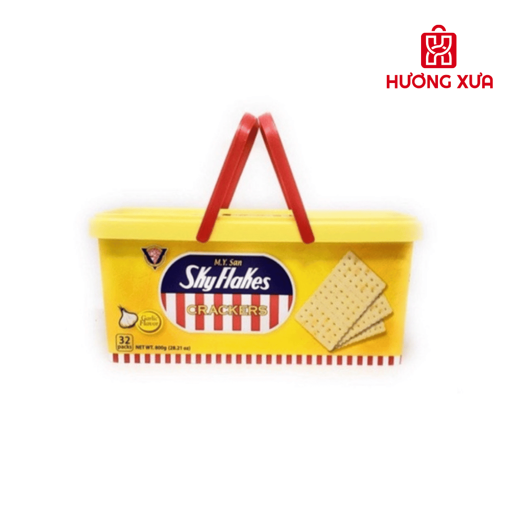 Bánh Quy Ăn Kiêng SkyFlakes Crackers M.Y.San 800g (Nhiều Vị)