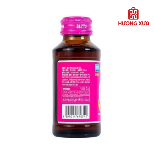 Nước Collagen5000 Đông Trùng Hạ Thảo BIOK Hộp 10 Chai