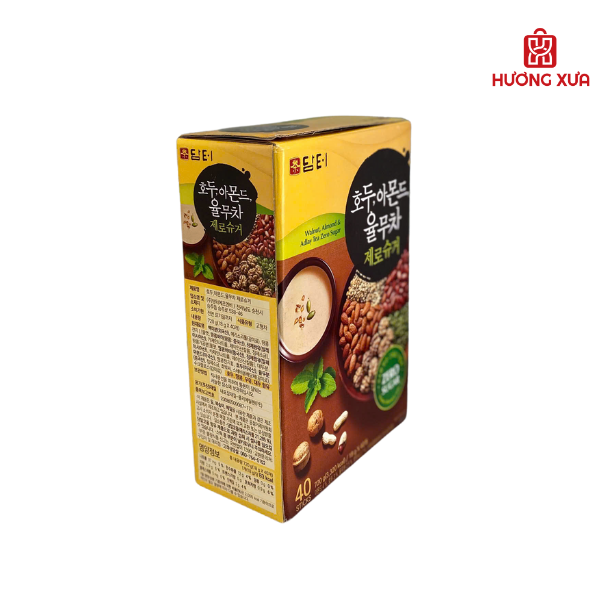 Bột ngũ cốc ăn kiêng Damtuh không đường tinh luyện Hộp 40 gói
