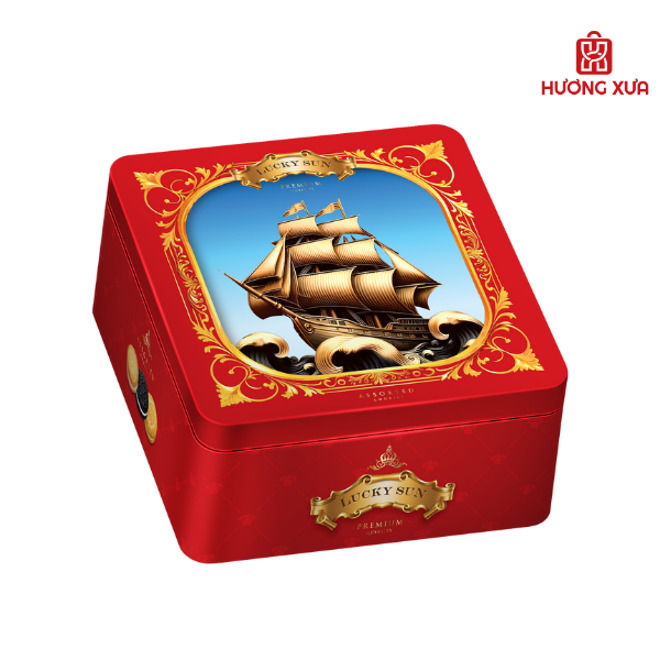 Bánh Quy Hỗn Hợp Luckysun HS Họa Tiết Hình Ngựa 180g