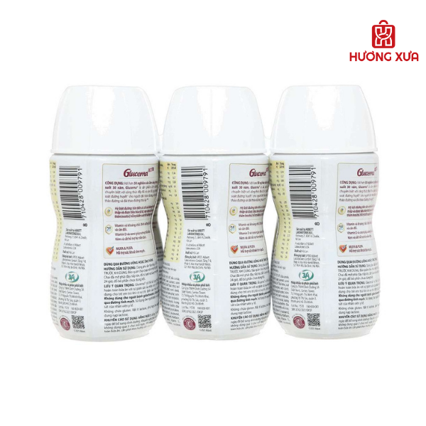 Thùng 30 Chai Sữa Nước Glucerna Abbott 220ml – Dành Cho Người Bị Tiểu Đường