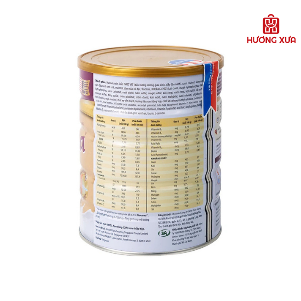 Sữa bột Glucerna hương vani 800g dành cho người bị tiểu đường