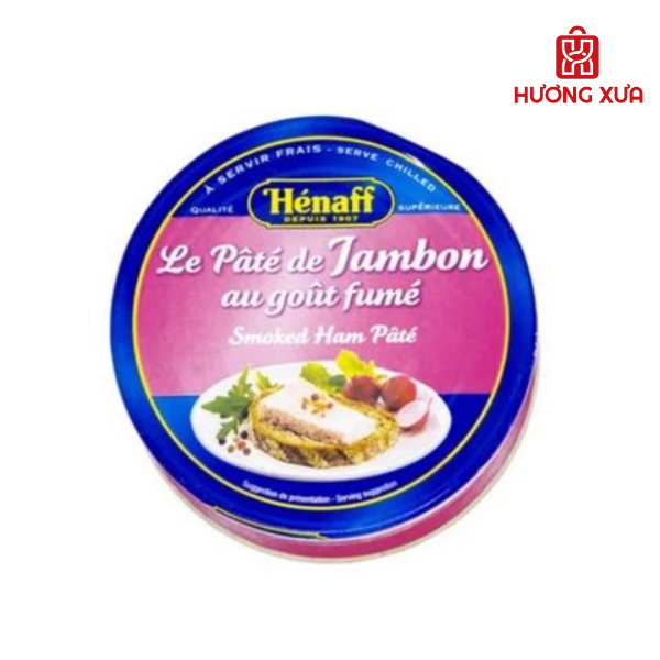 Thịt hộp vị xông khói Henaff 130g
