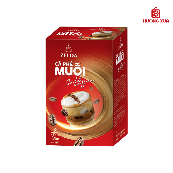 Cà Phê Muối Zelda Hộp Giấy 160g