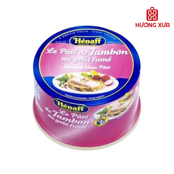 Thịt hộp vị xông khói Henaff 130g
