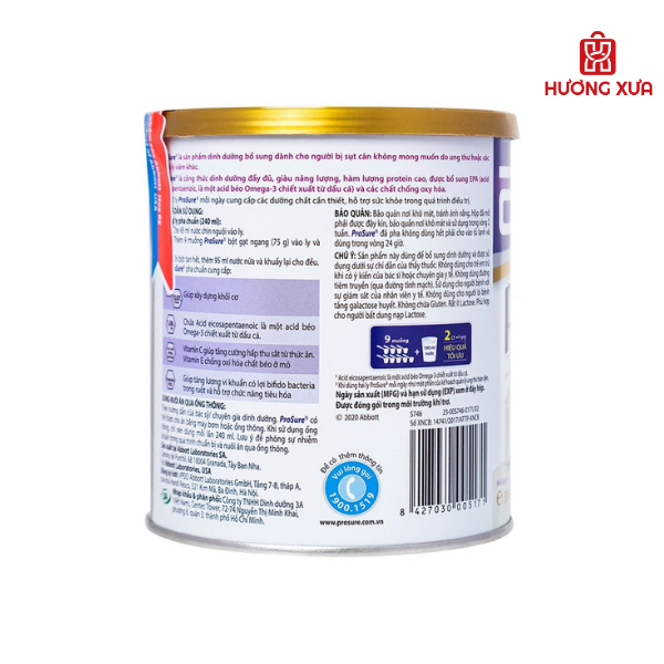Sữa bột dành cho người bị ung thư Prosure Abbott 380g
