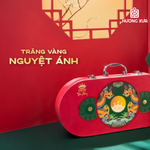 Bánh Trung Thu Kinh Đô Trăng Vàng Nguyệt Ánh Cát Tường 