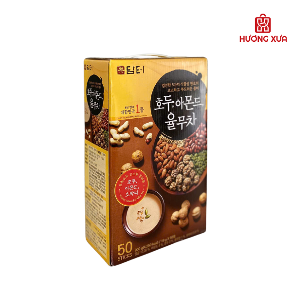 Bột ngũ cốc 5 loại hạt Damtuh Hộp 50 gói