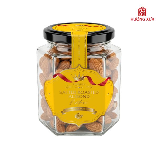 Hạnh nhân rang muối PH hũ thủy tinh 200g