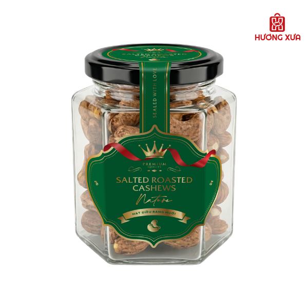 Hạt điều rang muối PH hũ thủy tinh 170g