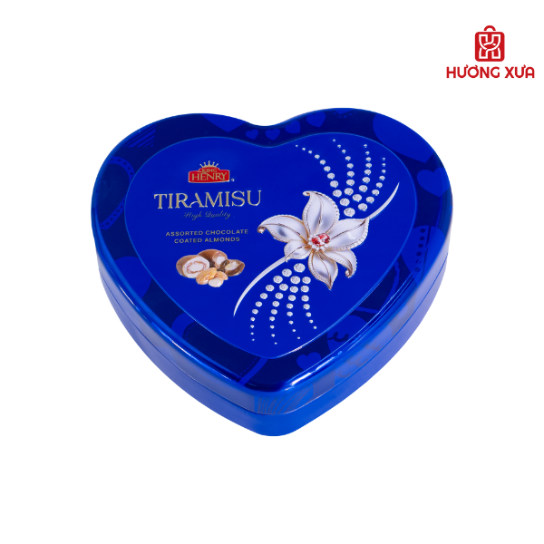 Socola King Henry Tiramisu Thập Cẩm (HT trái tim) 90g