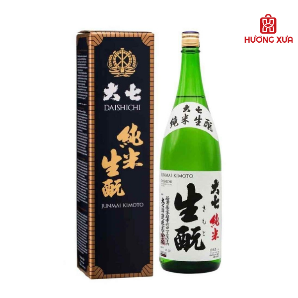 Rượu Sake Daishichi Junmai Kimoto 69 Junmai Shu 1800ml 15%