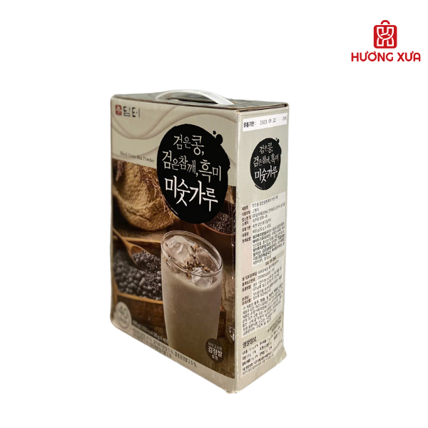 Bột ngũ cốc mè đen Damtuh Hàn Quốc  Hộp 40 gói
