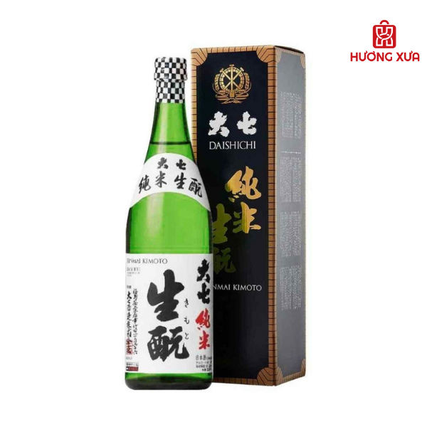 Rượu Sake Daishichi Junmai Kimoto 69 Junmai Shu 720ml 15%