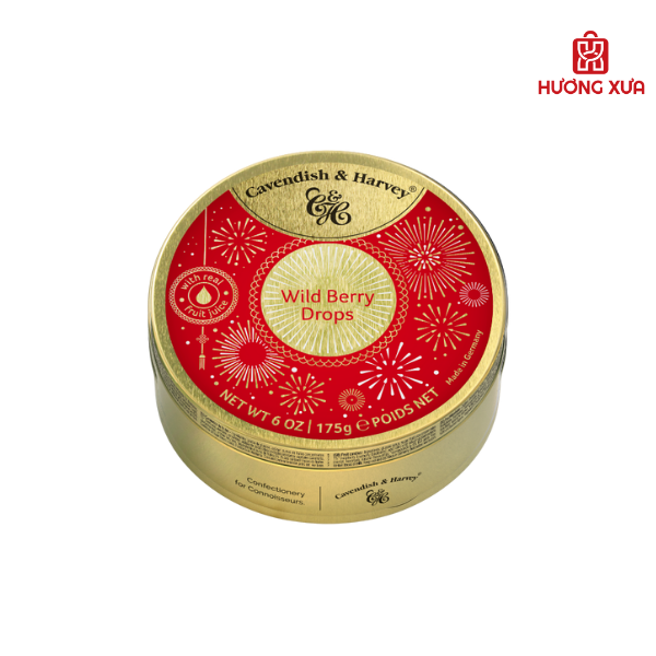 Kẹo trái cây Đức Cavendish & Harvey 175g / 200g - Phiên bản Xuân