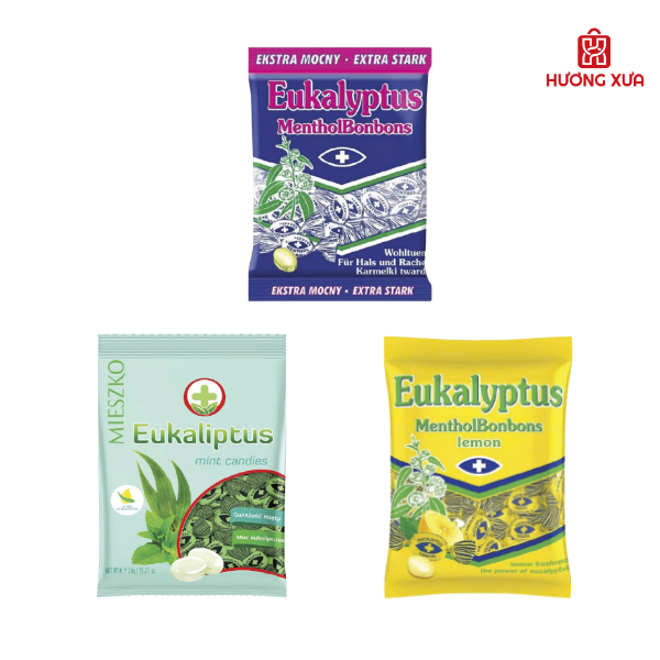 Kẹo Bạc Hà Eukalyptus MentholBonbons 150g