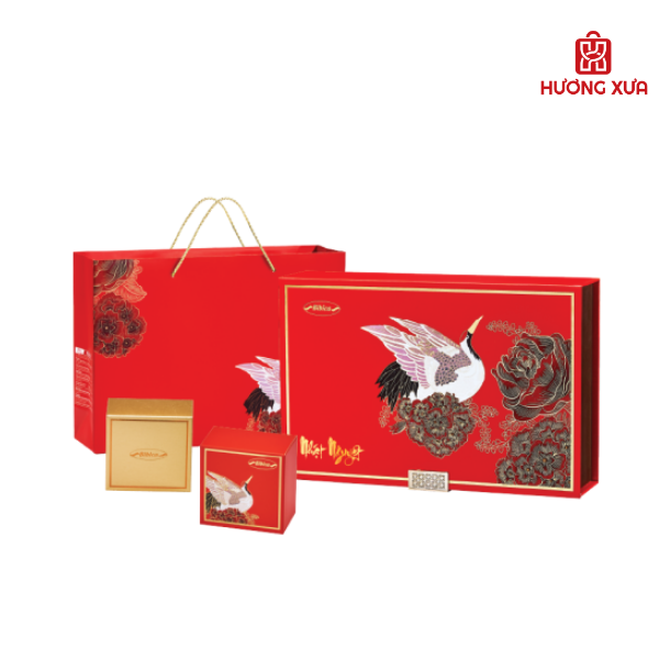 Bánh Trung Thu Bibica 2025 Hộp Nhật Nguyệt