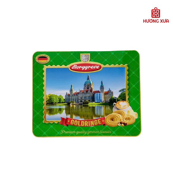 Bánh quy bơ giòn Borggreve Goldringe HS 800g