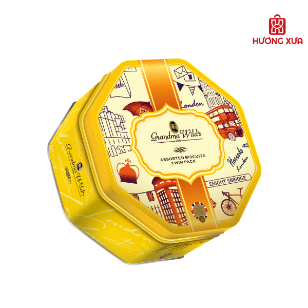 Bánh Quy Hỗn Hợp Grandma’s Wild Hộp Sắt 112g