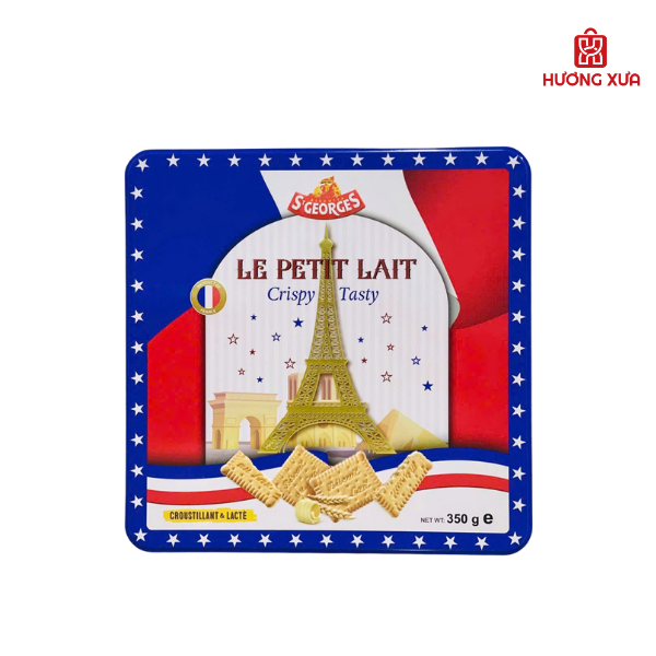 Bánh quy sữa St Georges Petit Lait HS vuông 350g