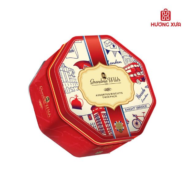 Bánh Quy Hỗn Hợp Grandma’s Wild Hộp Sắt 112g