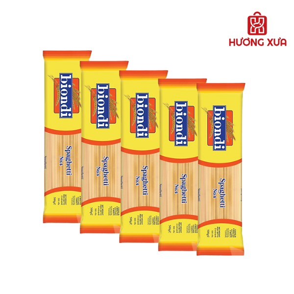 Mì Ý Spaghetti Số 4 Biondi 500g