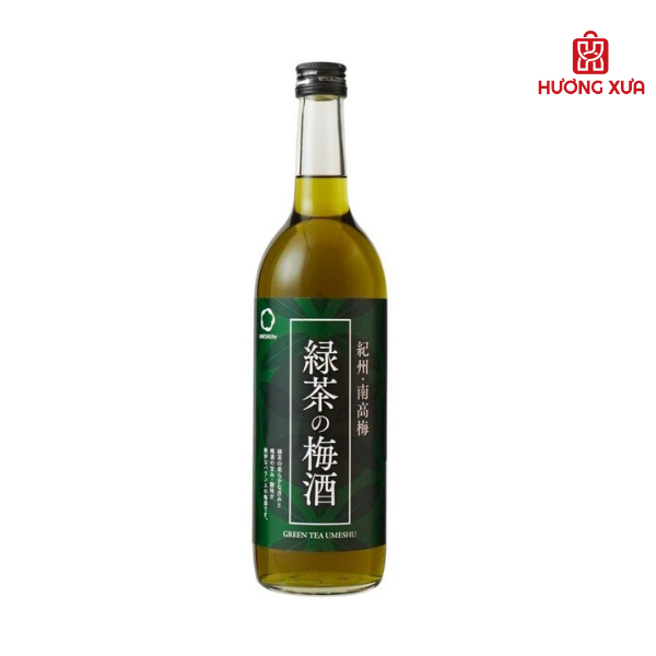 Rượu mơ Nhật Bản Nakano Green Tea vị trà xanh 720ml 12%