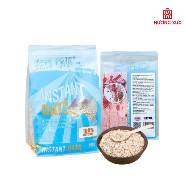 Yến Mạch Cán Dày Nuts Talk 500g