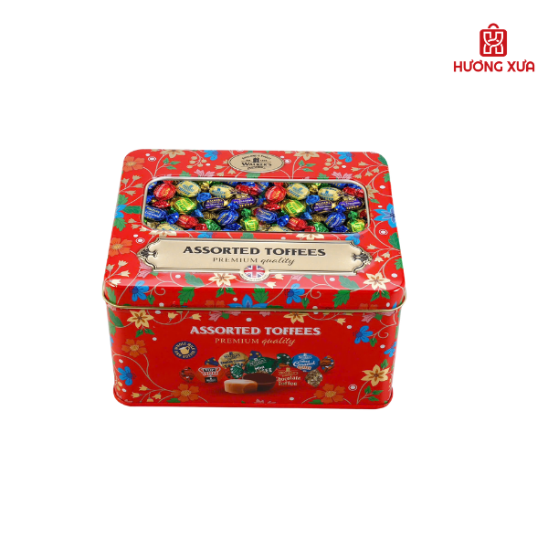 Kẹo bơ sữa Walker's Toffees hộp thiếc 175g